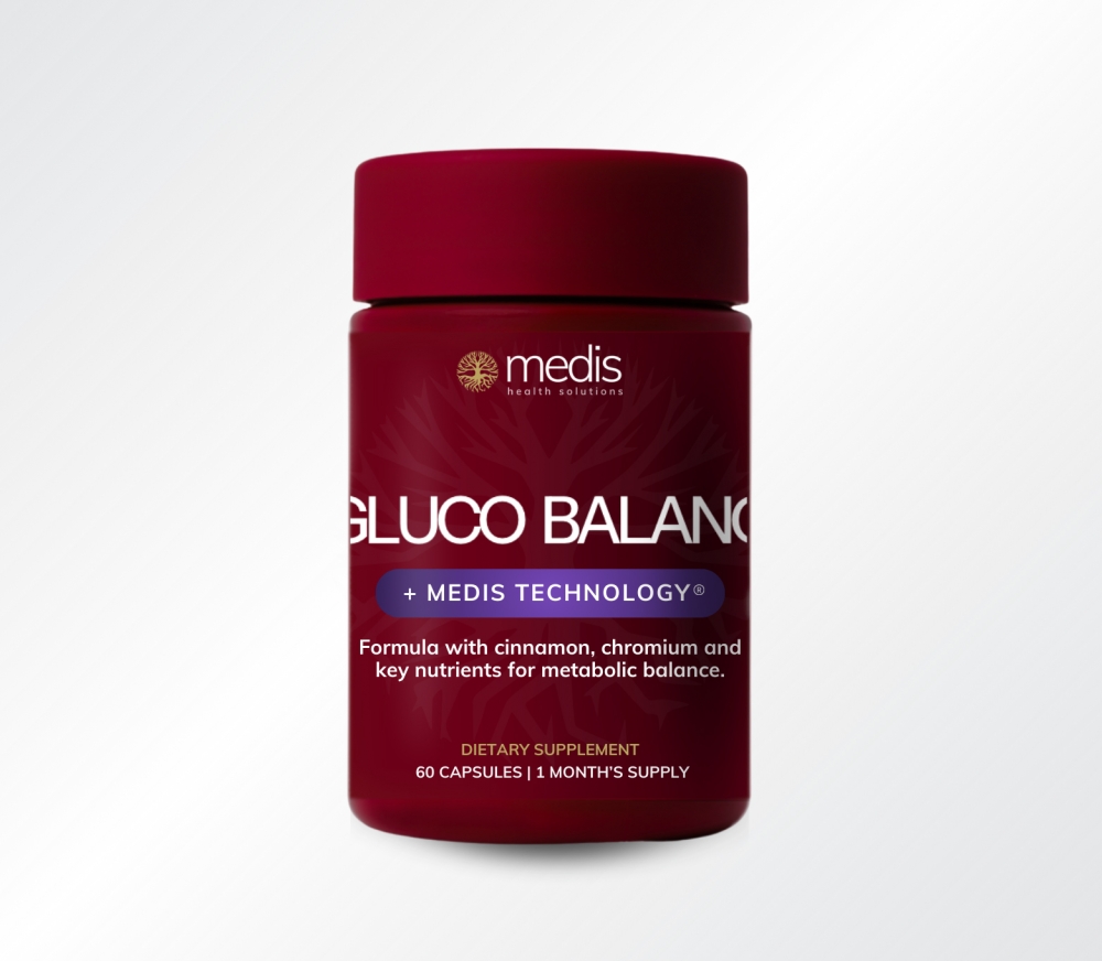 Medis Gluco Balance er en målrettet formel utviklet for å støtte sunn blodsukkerregulering, metabolisme og energiproduksjon.