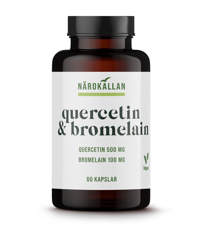 Närokällan Quercetin & Bromelain • 60 kpsl • Naturlig støtte for immunforsvar og balanse